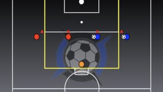 【TR 73】Transition １vs１+２GK 　